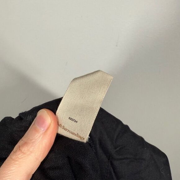 Soft Surroundings Sonoma linen blend wide leg pants button side accent plus size - Picture 12 of 12